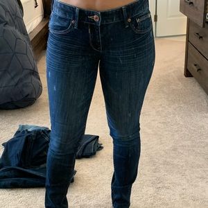 Express Stella Jean, Ankle Skinny, Low Rise, 4r